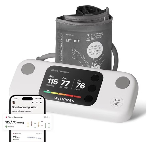 Withings bpm vision - vision, arm